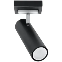 Plafonnier en acier 1 lampes 8x8x20cm Sollux