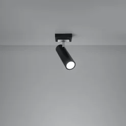 Plafonnier en acier 1 lampes 8x8x20cm Sollux