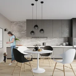 Plafonnier en acier 1 lampes 16x16x21cm Sollux