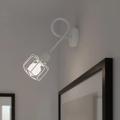 Plafonnier en acier 3 lampes 48x17x19cm Sollux