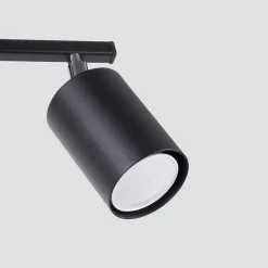 Plafonnier en acier 2 lampes 26x8x20cm Sollux