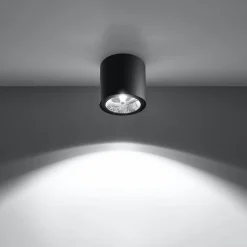 Plafonnier en aluminium 1 lampes 12x12x11cm Sollux