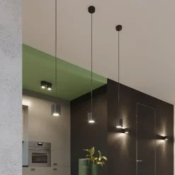 Plafonnier en aluminium 1 lampes 10x10x10cm Sollux