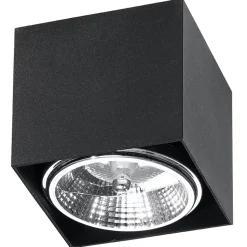 Plafonnier en aluminium 1 lampes 12x12x11cm Sollux