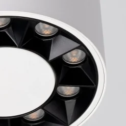 Plafonnier en aluminium 9 lampes 10x10x5.7cm Sollux