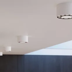 Plafonnier en aluminium 9 lampes 10x10x5.7cm Sollux