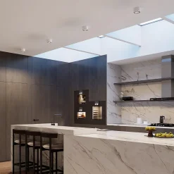 Plafonnier en aluminium 9 lampes 10x10x5.7cm Sollux