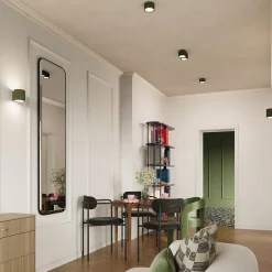 Plafonnier en aluminium 1 lampes 10x10x10cm Sollux