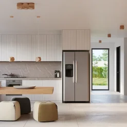 Plafonnier en bois 1 lampes 12x12x12cm Sollux