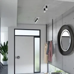 Plafonnier en béton 1 lampes 13.5x13.5x10cm Sollux