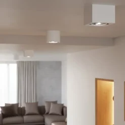 Plafonnier en céramique 1 lampes 14.5x14.5x14cm Sollux