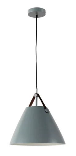 Plafonnier en métal couleur argent