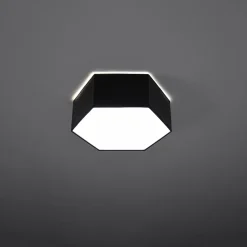 Plafonnier en PVC 2 ampoules 4000K - 30.5x26.5x11.5cm Sollux