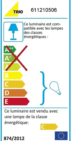 Plafonnier en verre fumé Vapore