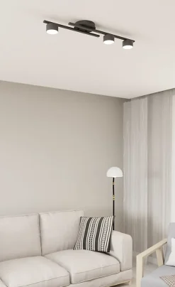 Plafonnier FRAGMENT 3 BL, Emibig Lighting, Fabriqué en EU