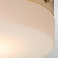 Plafonnier grande taille Tamar 1 lumière - Or poli