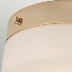 Plafonnier grande taille Tamar 1 lumière - Or poli