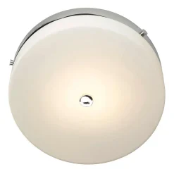 Plafonnier grande taille Tamar 1 lumière - Chrome poli