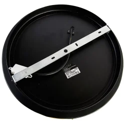 Plafonnier industriel noir avec or 35 cm - Barril