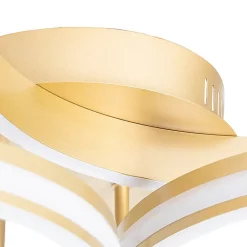 Plafonnier laiton avec LED 3 niveaux de luminosité 3 lumières - Navara