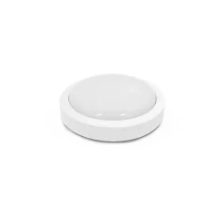 Plafonnier LED à Détecteur 12W 1320lm 110 IP65 190mmx65mm - Blanc Naturel 4000K