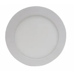 Plafonnier LED - SILUMEN - Rond - Blanc - 12W - Design Contemporain
