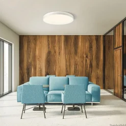 Plafonnier LED Blanc 54W 60cm - Blanc Neutre 4000K - 5500K - SILAMP