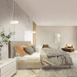 Plafonnier LED Blanc 18W 25cm - Blanc Neutre 4000K - 5500K - SILAMP