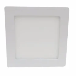 Plafonnier LED Carré 6W 220V - Blanc Neutre 4000K - 5500K - SILAMP