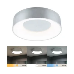 Plafonnier LED Casca IP44 White Switch 1500lm 230V 16W Alu mat