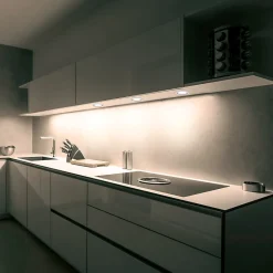 Plafonnier LED encastrable rond avec transformateur intégré, IP44, 2 types de fixation, extra plat, 800 Lumens, CCT