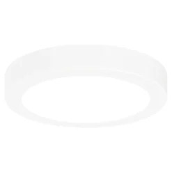 Plafonnier LED integrée 12W 1200lm blanc Ø.21,5cm GoodHome, Aius