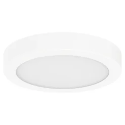Plafonnier LED integrée 12W 1200lm blanc Ø.21,5cm GoodHome, Aius