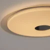 Plafonnier LED intégrée + anneau 2 en 1 Colours Angoon blanc neutre et blanc chaud 4000K Taille L