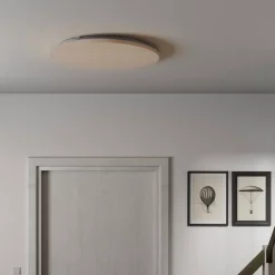 Plafonnier LED intégrée dimmable 3100lm 36W blanc froid, blanc neutre et blanc chaud GoodHome Basilo h.6.5 x ø57 cm