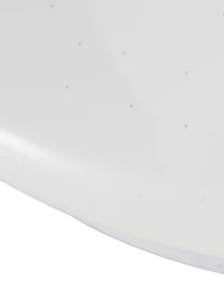 Plafonnier LED intégrée 1000lm 8W blanc neutre GoodHome Leto blanc H.8 x Ø25 cm