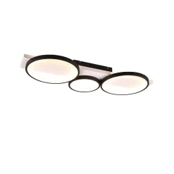 Plafonnier Led intégrée luminosité variable - Trio - Medera III