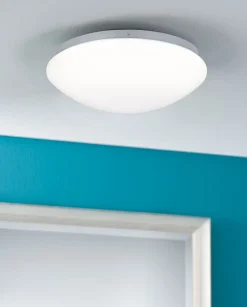 Plafonnier LED Leonis Détecteur de mouvement crépusculaire (HF) IP44 4000K 780lm 230V 10,5W Blanc