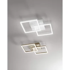 Plafonnier LED moderne BARD 39W Anthracite 3394-29-282 Fabas Luce