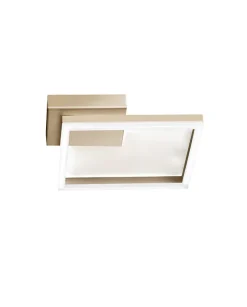 Plafonnier LED moderne BARD 22W Or Mat 3394-21-225 Fabas Luce