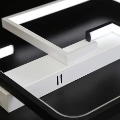 Plafonnier LED NETTLIFE, lampe de plafond moderne pour chambre à coucher, couloir