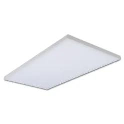Plafonnier LED Panel 'CARENTE' longueur 59,5 cm, sans cadre, nombreuses fonctions, en métal et plastique, blanc, LED intégrées