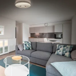 Plafonnier LED PICTON 31 cm metal plastique blanc chaud effet cristal LED fixes pour pieces habitation ou bureaux