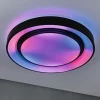 Plafonnier LED Rainbow With rainbow effect RGBW+ 1500lm 230V 38,5W gradable Noir Blanc