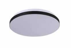 Plafonnier LED rond 33 cm noir et blanc 2000 lm 4000K Babilon Light Prestige