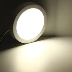 Plafonnier led Rond en saillie 12W 170mm Blanc Neutre 4000K