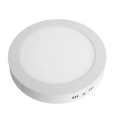 Plafonnier led Rond en saillie 18W 225mm Blanc Chaud 3000K