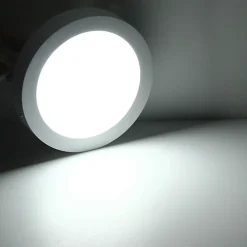 Plafonnier led Rond en saillie 6W 120mm Blanc Froid 6000K