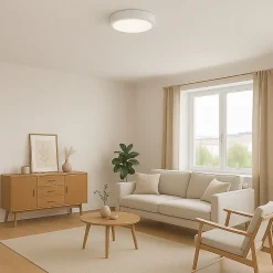 Plafonnier LED Rond 12W BLANC CCT - 3000K/4000K/6500K - SILAMP