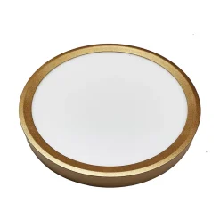 Plafonnier LED Rond 18W Extra-Plat CCT 23 cm, Lampe Superslim Sceneswitch 3 ambiances - OR